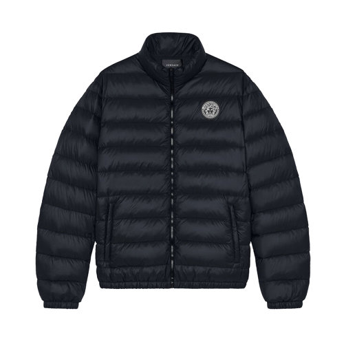 VERSACE/范思哲 男士黑色夾克羽絨服 A88691-A233255-A1008