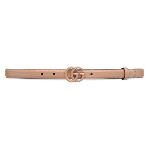  GUCCI古馳 22年秋冬 女士 雙G帶扣窄版腰帶 409417 18YXV 2754 預定商品2-6周發貨