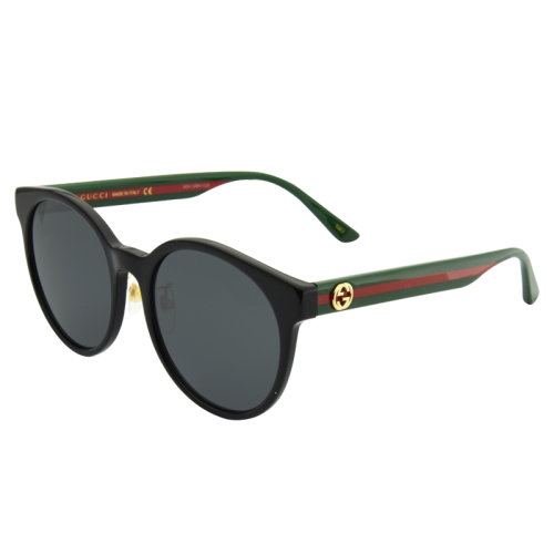 GUCCI/古馳 太陽鏡 墨鏡 復古 精致  圓形 男女款 氣質 潮流 舒適 黑色  GG0416SK 55mm GUCCI(古馳）