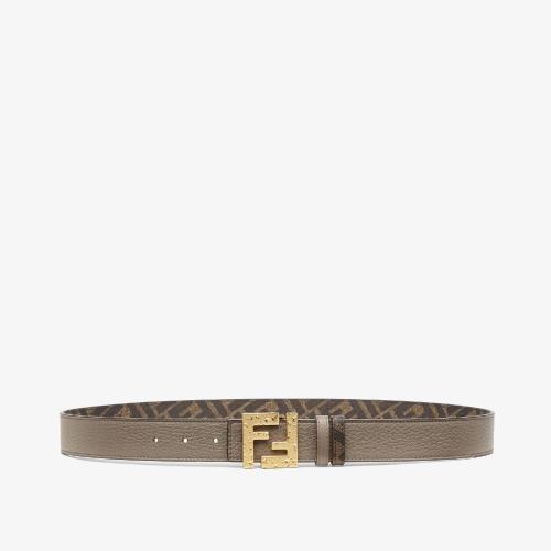  FENDI芬迪 22年秋冬 男士 腰帶 Squared FF belt 7C0481ALEHF1IPG