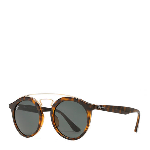 【SALE】Ray-Ban/雷朋 復古圓框男女款太陽鏡彩色反光鏡片墨鏡眼鏡 RB4256F 47mm RayBan 雷朋