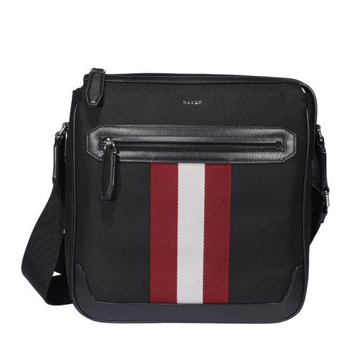 BALLY/巴利 男士 男包 黑色時尚斜挎包單肩包 6231807