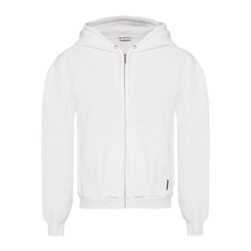 Balenciaga/巴黎世家 女士白色棉質衛衣 WL05560889000