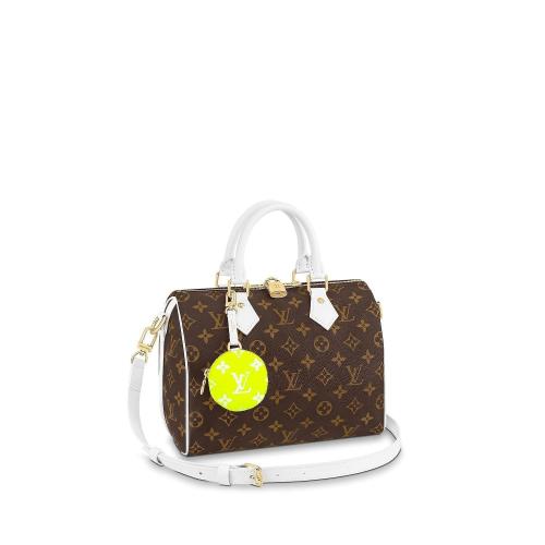  LV路易威登 22年秋冬 女士 單肩包 SPEEDY BANDOULIERE 25 手袋 M20754