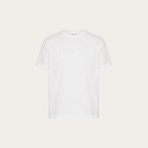  VALENTINO華倫天奴 22年秋冬 男士 短袖T恤 T-SHIRT A_VEC MOTIF VALENTINO GAUFRé XV3MG08Y8