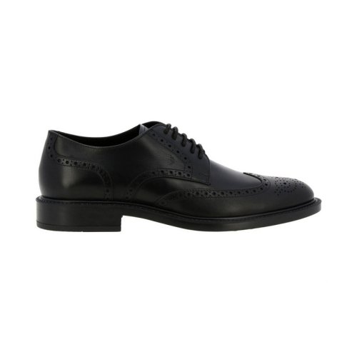  Tod’s/托德斯 男士黑色牛皮革休閑皮鞋 XM45A00C10 D90 B999 PLXSX