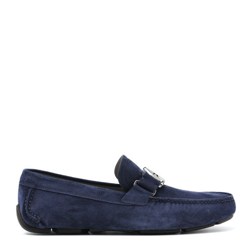 Salvatore Ferragamo/菲拉格慕21新品金屬徽標麂皮革男士商務休閑鞋駕車鞋PETER074