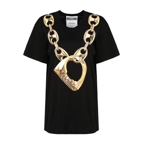 MOSCHINO/莫斯奇諾 時尚休閑女士T恤女士短袖T恤A071355401
