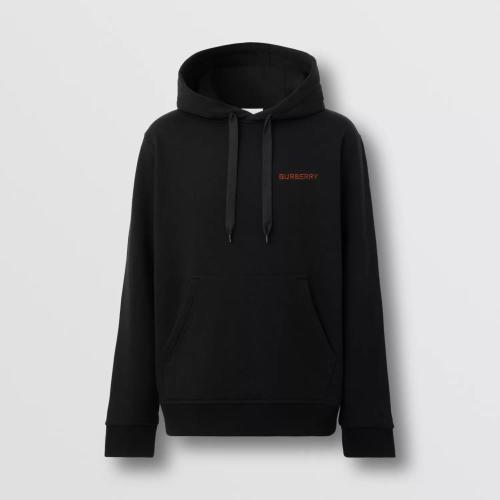  BURBERRY 22年秋冬 男士 專屬標識裝飾棉質連帽衫 80575431