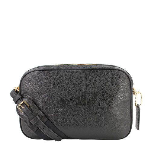 COACH/蔻馳 女士皮革馬車LOGO印花斜挎包單肩包女包F75818多色可選