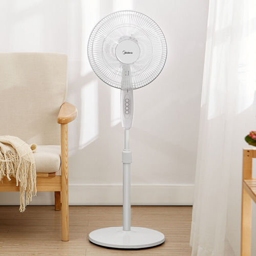 Midea/美的臺地扇升降搖頭俯仰定時30cm柔和風七葉FTSA30YD家用靜音節能