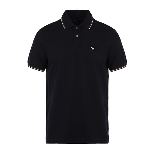 Emporio Armani/安普里奧阿瑪尼老鷹徽標(biāo)短袖T恤男士短POLO衫8N1FB31JPTZ