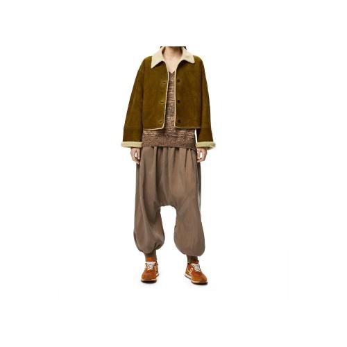  LOEWE羅意威 22年秋冬 女士 夾克 Short jacket in shearling S359Y19L16-2277
