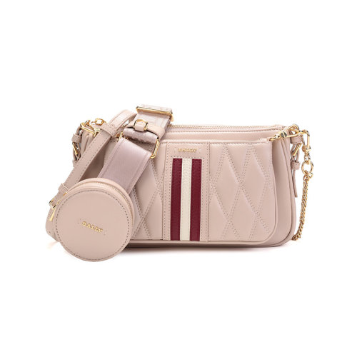 BALLY/巴利  女士皮質手提單肩斜挎包腋下包帶小包 DEENAH QT