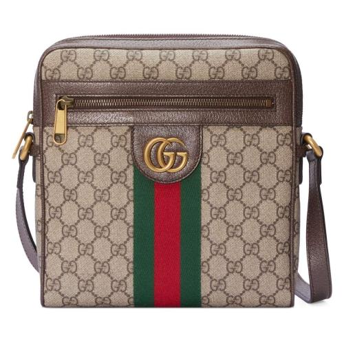  GUCCI古馳 22年秋冬 男士 Ophidia系列小號(hào)GG郵差包 547926 96IWT 8745 預(yù)定商品2-6周發(fā)貨
