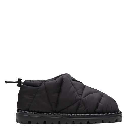 PRADA/普拉達 秋冬 女士黑色絎縫尼龍套穿鞋1S704M_3LGO_F0002_F_020