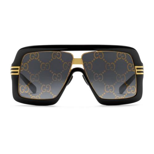  GUCCI古馳 22年秋冬 男士 方形鏡框太陽眼鏡 648623 J0740 1012