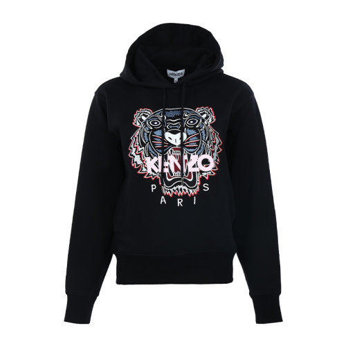 KENZO/高田賢三22春夏虎頭刺繡連帽寬松女士套頭衛衣女衛衣FC52SW871