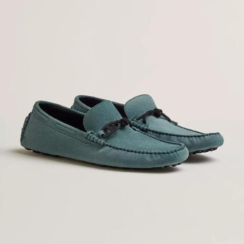  HERMES愛馬仕 22年秋冬 男士 休閑運動鞋 Mocassins Alessandro H222938ZH6U400