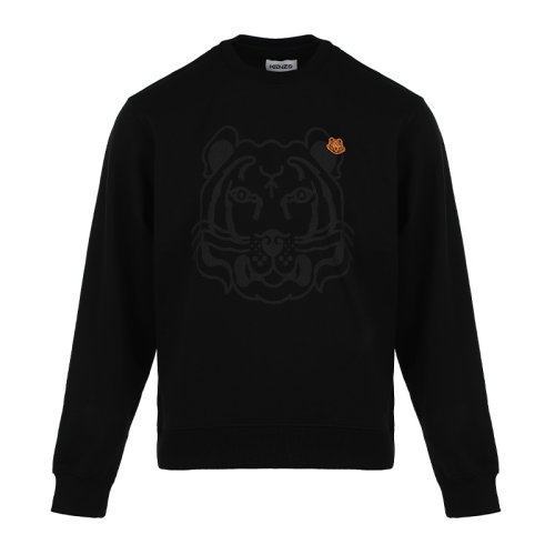 KENZO/高田賢三虎頭刺繡徽標男衛衣男士套頭衛衣FB65SW005