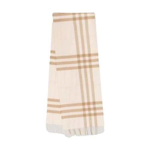 BURBERRY 22年秋冬 女士 經典格紋羊絨圍巾 80208141 預定商品1-3周發貨