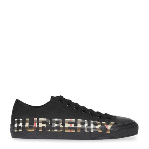 Burberry 巴寶莉 男士 鞋靴  黑色平底休閑運(yùn)動(dòng)鞋 男士休閑運(yùn)動(dòng)鞋