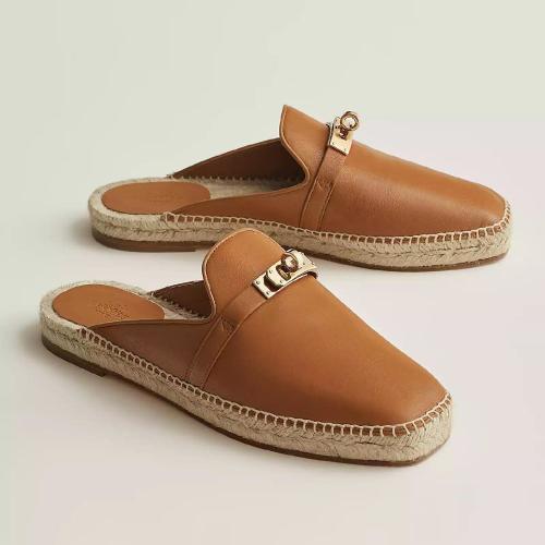  HERMES愛馬仕 22年秋冬 女士 商務休閑鞋 Espadrilles Feria H222090Z A3360