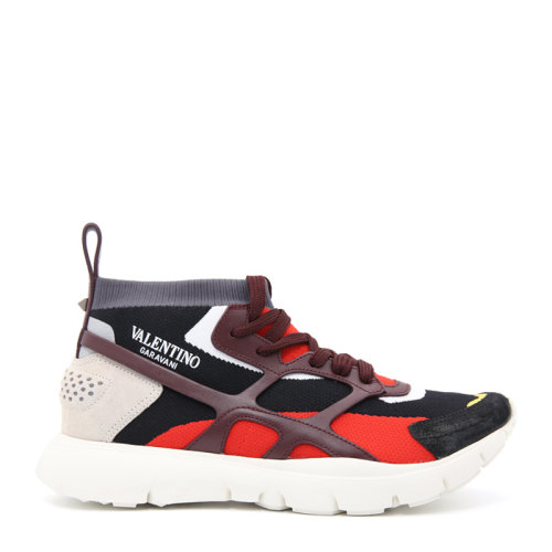 Valentino/華倫天奴  女鞋 時尚百搭 品牌字母LOGO 圓頭 男士多色休閑運動鞋 QY2S0A57SQLDNM  HKY015C