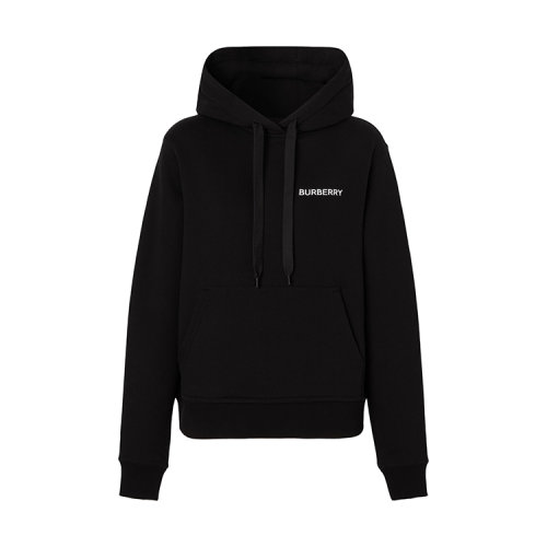 BURBERRY/博柏利 專屬標識圖案棉質寬松連帽衫 女衛衣80571271