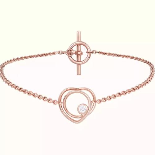  HERMES愛馬仕 22年秋冬 女士 手鏈 Bracelet Vertige Coeur， tres petit modele H119414B 00SH