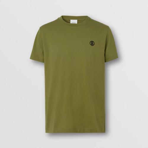  BURBERRY 22年秋冬 男士 Monogram Motif Cotton T-shirt 80651501