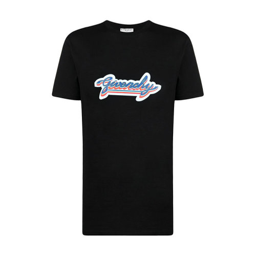 Givenchy/紀梵希  男裝 時尚簡約 圓領 男士棉質短袖T恤 BM71123002-001 HKY012467