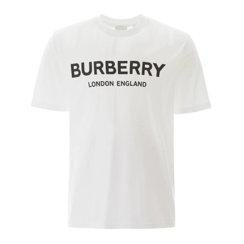 BURBERRY/博柏利  男裝 服飾 棉質圓領經典字母LOGO半袖上衣 男士短袖T恤