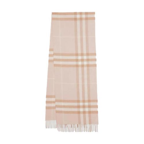  BURBERRY 22年秋冬 女士 經典格紋羊絨圍巾 80163941 預定商品1-3周發貨