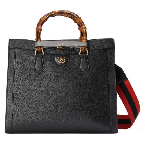  GUCCI古馳 22年秋冬 女士 Gucci Diana竹節中號托特包 678842 U3ZDT 1260