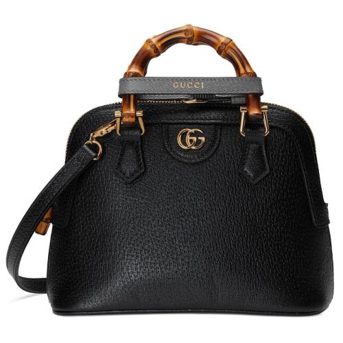  GUCCI古馳 22年秋冬 女士 Gucci Diana竹節迷你托特包 715775 DJ24G 1092