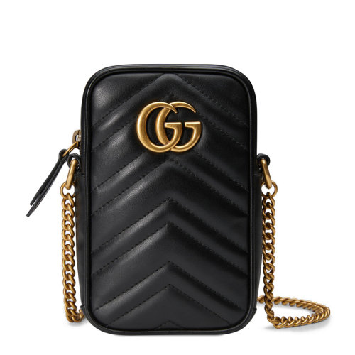 GUCCI/古馳 20 GG Marmont系列迷你單肩包 598597 DTDCT 1000