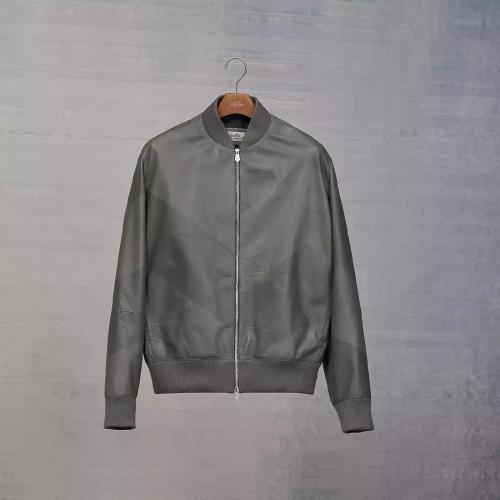  HERMES愛馬仕 22年秋冬 男士 夾克 Blouson bord-cote imprime H263100HB2I48