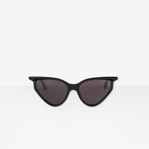  BALENCIAGA巴黎世家 22年春夏 女士 太陽眼鏡 Rim Cat 太陽鏡 621650T00031000 預(yù)定商品1-3周發(fā)貨