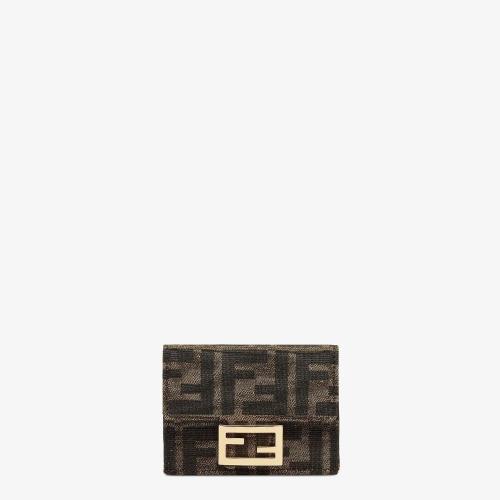  FENDI芬迪 22年秋冬 女士 錢包 Micro Trifold 8M039_98PF0A6E