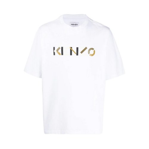  KENZO/高田賢三 男士印花棉質短袖T恤 FA65TS055 4SK 01 PLFSX