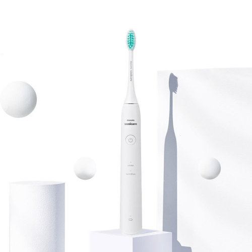 Philips/飛利浦 電動牙刷 成人聲波震動牙刷 凈力刷 2種模式 溫和清潔 白色 HX2431