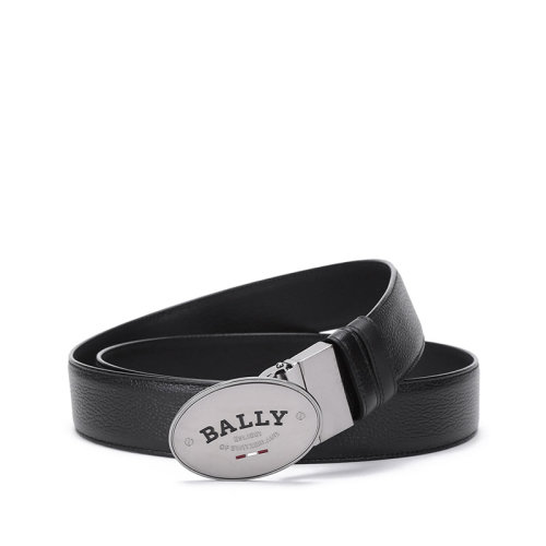 BALLY/巴利 男士皮質可裁剪板扣式雙面皮帶腰帶 OSVALD 35 M
