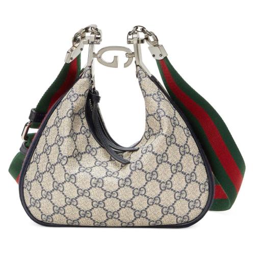  GUCCI古馳 22年秋冬 女士 Gucci Attache系列小號肩背包 699409 96GRN 4082