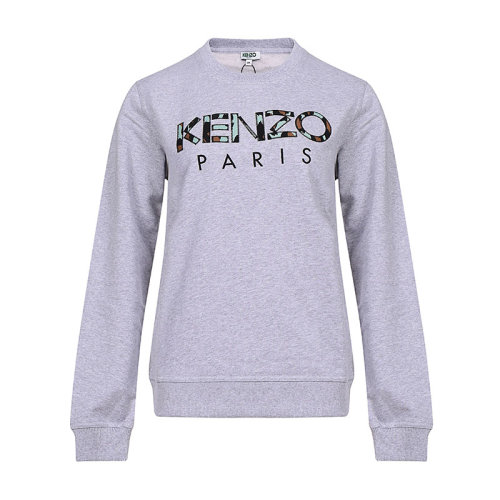 KENZO/高田賢三 女衛(wèi)衣棉質(zhì)圓領(lǐng)長袖衛(wèi)衣運(yùn)動衫 2SW705 952
