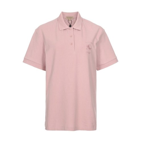  BURBERRY/博柏利 女士粉色棉質短袖T恤 8002925 PLFSX
