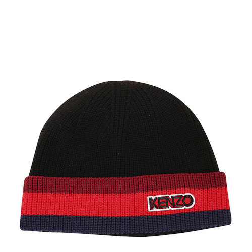 KENZO/高田賢三 凱卓男帽 男士 黑色羊毛時尚帽子 F968BU106KFB.99