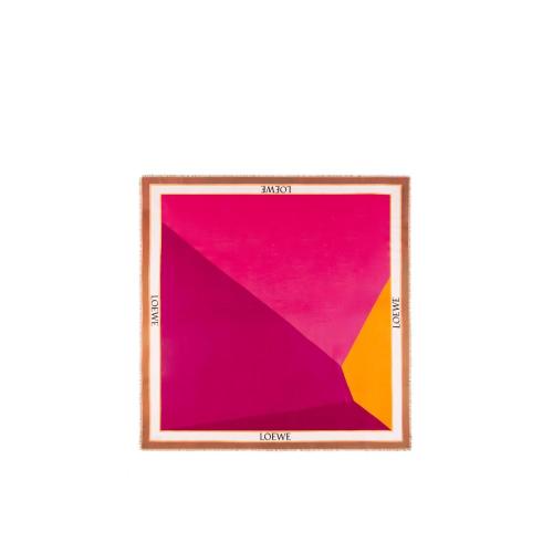  LOEWE羅意威  女士 圍巾 Puzzle 圍巾 F811911X03-7606 預定商品1-3周發貨