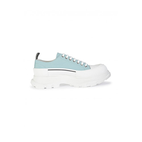 Alexander McQueen/亞歷山大麥昆  男鞋男士綠色低幫休閑運動鞋  604257W4MV23846  GMH012AB
