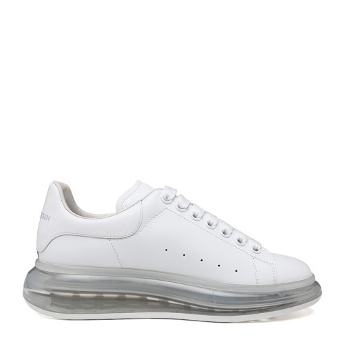 Alexander McQueen/亞歷山大麥昆22春夏透明闊型鞋底男士休閑運(yùn)動(dòng)鞋604232WHX98